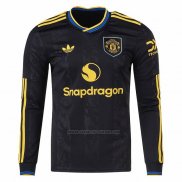 3ª Camiseta Manchester United Manga Larga 2025-2026