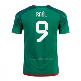 1ª Camiseta Mexico Jugador Raul 2022