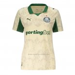 2ª Camiseta Palmeiras Mujer 2025 Amarillo