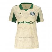 2ª Camiseta Palmeiras Mujer 2025 Amarillo