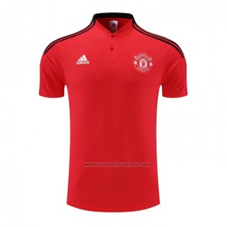 Camiseta Polo del Manchester United 2022-2023 Rojo