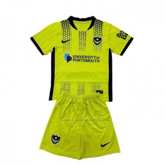 3ª Camiseta Portsmouth Nino 2025-2026