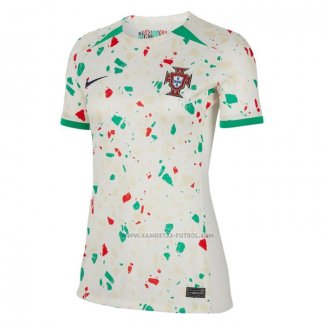 2ª Camiseta Portugal Mujer 2023