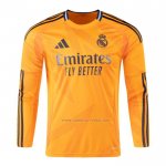 2ª Camiseta Real Madrid Manga Larga 2024-2025