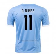 1ª Camiseta Uruguay Jugador D.Nunez 2022