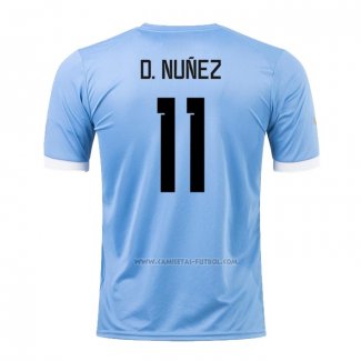 1ª Camiseta Uruguay Jugador D.Nunez 2022