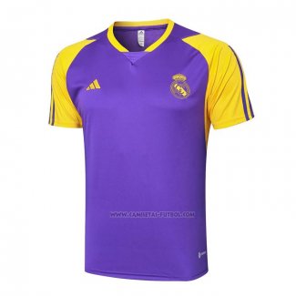 Camiseta de Entrenamiento Real Madrid 2024-2025 Purpura