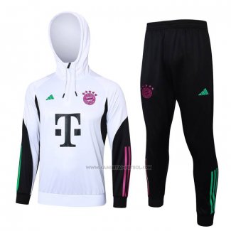 Chandal de Sudadera del Bayern Munich Nino 2023-2024 Blanco