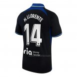 2ª Camiseta Atletico Madrid Jugador M.Llorente 2022-2023