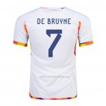 2ª Camiseta Belgica Jugador De Bruyne 2022