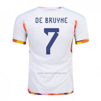 2ª Camiseta Belgica Jugador De Bruyne 2022