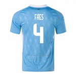 2ª Camiseta Belgica Jugador Faes 2024