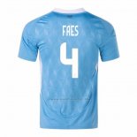2ª Camiseta Belgica Jugador Faes 2024