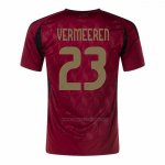 1ª Camiseta Belgica Jugador Vermeeren 2024
