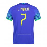 2ª Camiseta Brasil Jugador Paqueta 2022