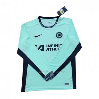 3ª Camiseta Chelsea Manga Larga 2023-2024