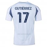 2ª Camiseta Chicago Fire Jugador Brian Gutierrez 2025