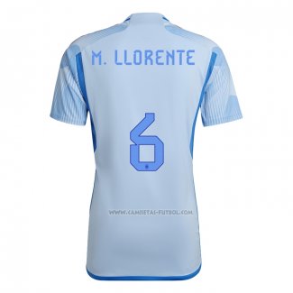 2ª Camiseta Espana Jugador M.Llorente 2022