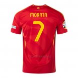 1ª Camiseta Espana Jugador Morata 2024