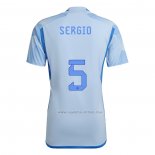 2ª Camiseta Espana Jugador Sergio 2022