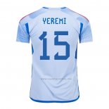 2ª Camiseta Espana Jugador Yeremi 2022