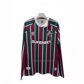 1ª Camiseta Fluminense Manga Larga 2025