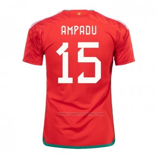 1ª Camiseta Gales Jugador Ampadu 2022
