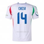 2ª Camiseta Italia Jugador Chiesa 2024-2025