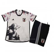 Camiseta Japon Anime 1ª Piece Luffy Nino 2025 Blanco