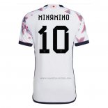 2ª Camiseta Japon Jugador Minamino 2022