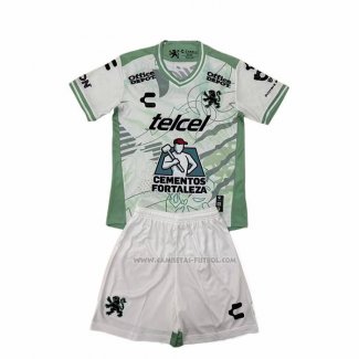 2ª Camiseta Leon Nino 2025-2026