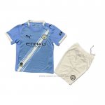 1ª Camiseta Manchester City Nino 2025-2026