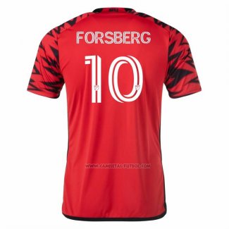 1ª Camiseta New York Red Bulls Jugador Emil Forsberg 2025