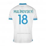 1ª Camiseta Olympique Marsella Jugador Malinovskyi 2023-2024