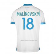 1ª Camiseta Olympique Marsella Jugador Malinovskyi 2023-2024