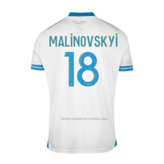 1ª Camiseta Olympique Marsella Jugador Malinovskyi 2023-2024