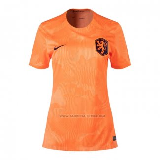 1ª Camiseta Paises Bajos Mujer 2023