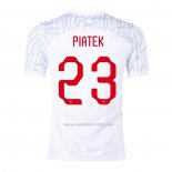 1ª Camiseta Polonia Jugador Piatek 2022