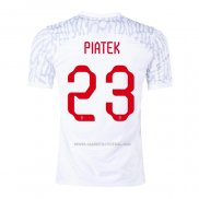 1ª Camiseta Polonia Jugador Piatek 2022