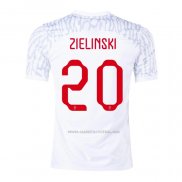 1ª Camiseta Polonia Jugador Zielinski 2022