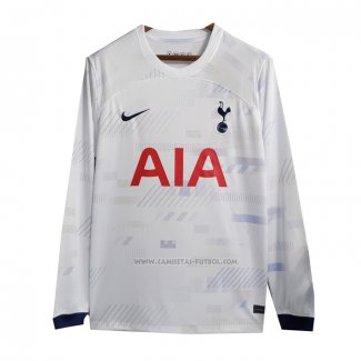 1ª Camiseta Tottenham Hotspur Manga Larga 2023-2024