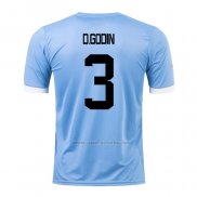 1ª Camiseta Uruguay Jugador D.Godin 2022