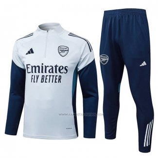 Chandal de Sudadera del Arsenal 2025-2026 Gris