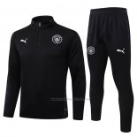Chandal de Sudadera del Manchester City Nino 2025-2026 Negro