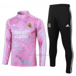 Chandal de Sudadera del Real Madrid Nino 2023-2024 Rosa