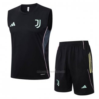 Chandal del Juventus Sin Mangas 2025-2026 Negro