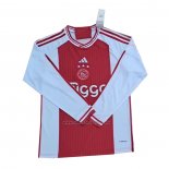 1ª Camiseta Ajax Manga Larga 2023-2024