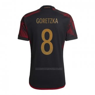2ª Camiseta Alemania Jugador Goretzka 2022