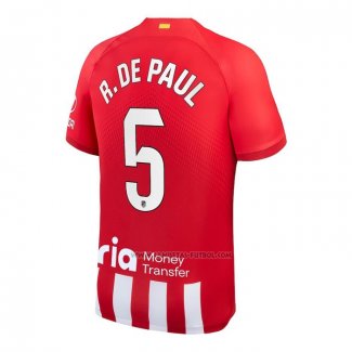 1ª Camiseta Atletico Madrid Jugador R.De Paul 2023-2024