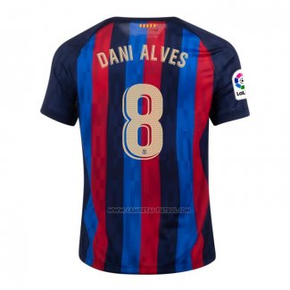 1ª Camiseta Barcelona Jugador Dani Alves 2022-2023